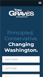 Mobile Screenshot of gravesforcongress.org